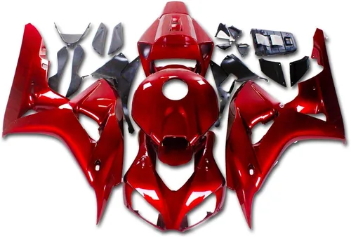 Miniatura 13 de Carenado negro brillante para Honda 2006 2007 CBR1000RR CBR 1000RR nueva inyección ABS plásticos cuerpo kit cuerpo trabajo 06 07