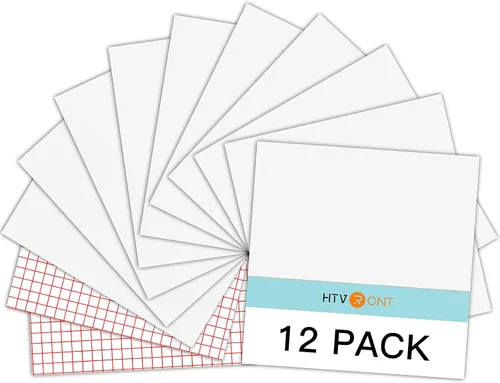 Miniatura 26 de Vinilo para Cricut – Juego de hojas de vinilo adhesivas permanentes – Hojas de vinilo de 12 x 12 pulgadas / 30.48 x 30.48 cm. y hojas de cinta