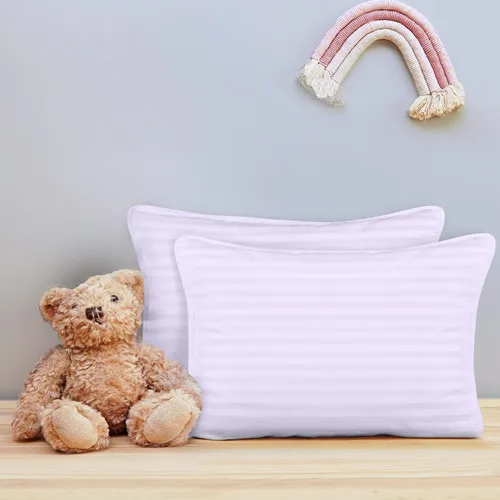 Miniatura 5 de Utopia Bedding Almohada para niños pequeños (Lavanda, paquete de 2), almohadas de 13x18 para dormir, funda de mezcla de algodón suave
