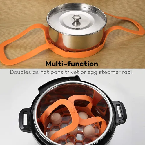 Miniatura 5 de SiCheer Eslinga de silicona para olla a presión, compatible con olla instantánea de 3 cuartos de galón, compatible con otras marcas de cocinas