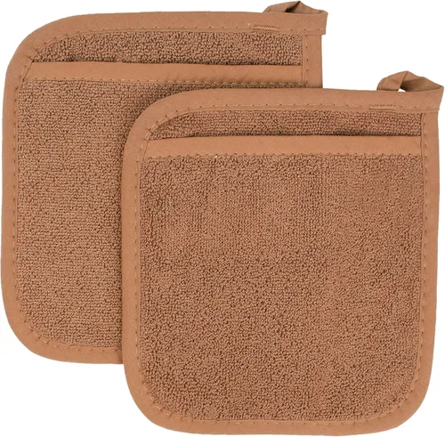 Miniatura 10 de RITZ Guante de bolsillo de rizo y almohadilla caliente: resistente al calor inigualable, 100% algodón duradero, diseño ergonómico para un agarre
