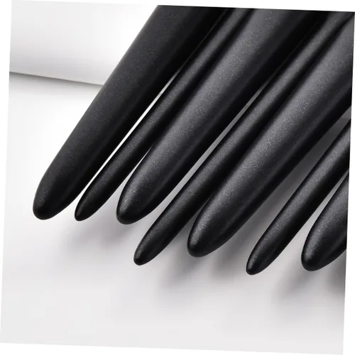 Miniatura 4 de POPETPOP Cepillo de prevención de maquillaje de desperdicio, cepillo de pelo de cabra para mujer, brochas de maquillaje Bling Maquillaje para mujer