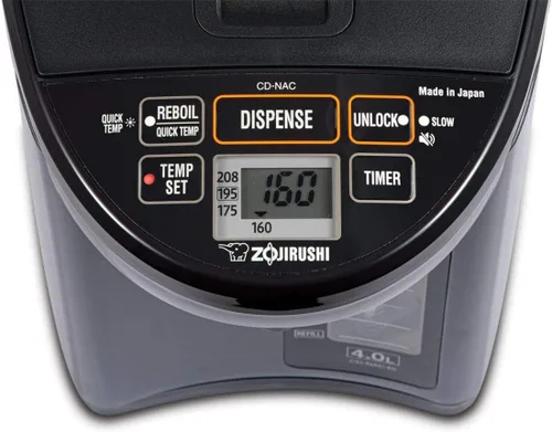 Miniatura 2 de Zojirushi CD-NAC40BM - Caldera y calentador de agua Micom, 4.0 litros, negro metálico y NS-TSC10 5-1/2 tazas (sin cocinar) Micom arrocera