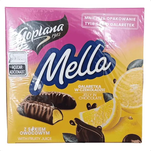 Jutrzenka MELLA - Gelatina de limón recubierta de cocolato, 6.7 onzas