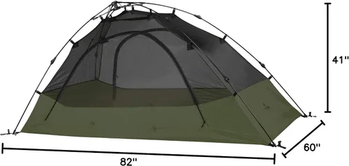 Miniatura 10 de Teton Sports Vista Quick Tent; Dome Camping and Backpacking Tent; Easy Instant Setup; Clip-On Rainfly Included