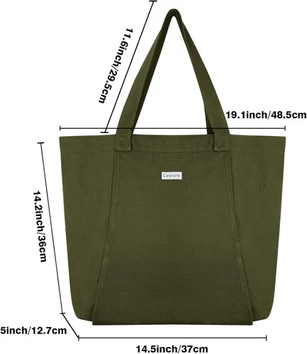 Miniatura 2 de Bolsas de yoga Cwokarb para mujeres con bolsas para esteras de yoga, tote de lona para pilates, bandolera para el hombro, para viajes, oficina