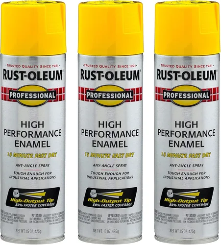 Miniatura 47 de Rust-Oleum 7515838 Pintura en aerosol de esmalte profesional de alto rendimiento, 14 onzas, aluminio