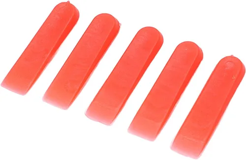 Miniatura 8 de Sistema de nivelación de azulejos de 1000 Uds. Cuñas de 0.2 pulgadas PE rojo desgaste Azulejos nivelador espaciadores instalación de nivelador