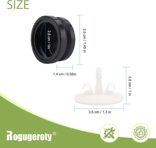 Miniatura 5 de 667460 Bombilla de imprimación reemplaza a Toro CCR-3650, CCR-1000, CCR-2000, Lawn-BOY 66-7460 Stens 120-440 Piezas para soplador de nieve
