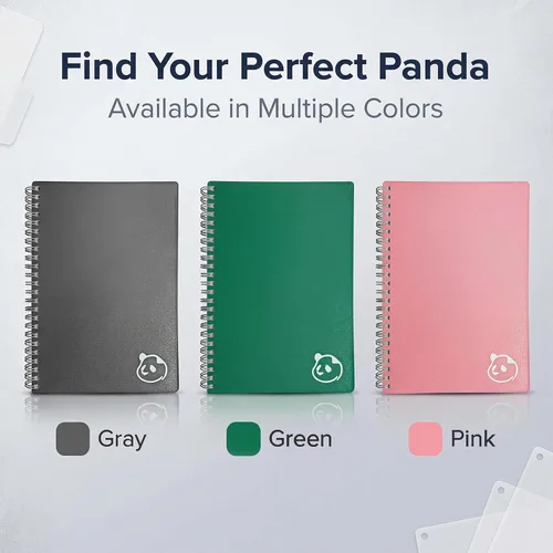 Miniatura 7 de Panda Planner Agenda diaria sin fecha 2026, 5.75 x 8.25 pulgadas, gris