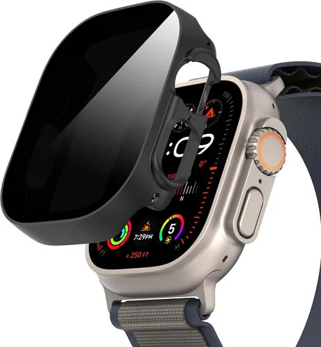 Miniatura 13 de Suoman para Apple Watch Protector de Pantalla de Vidrio Templado de 40 mm, [Aspecto Ultra] Funda Protectora Dura de PC para Todo el Contorno