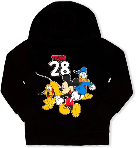 Miniatura 2 de Disney Mickey Mouse - Sudadera con capucha para niños pequeños y pequeños, paquete de 2 unidades, color rojo y negro
