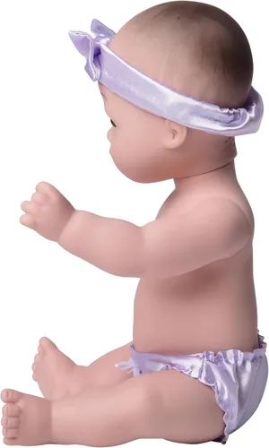 Miniatura 4 de Constructive Playthings Muñeca de bebé tierna de 12 pulgadas, asiática con manta, modelo: UNI-204