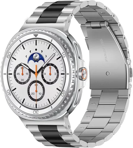 Miniatura 15 de Anlinser - Correas sin huecos compatibles con Samsung Galaxy Watch 7/6/5/4/FE Band 44mm 40mm/Watch 6 Classic Band 47mm 43mm/Watch 5 Pro 45mm/Watch 4