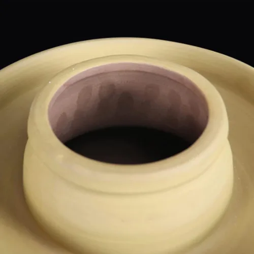 Miniatura 5 de Tarro de encurtido de porcelana china tradicional púrpura, olla de decapado de fermentación de cerámica, tarro de fermentación con sello de agua