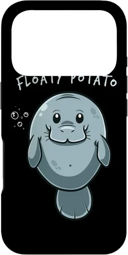 Miniatura 29 de iPhone 11 Floaty Potato Manatí Chubby Sirena Sea Vaca Animal Estuche de Regalo