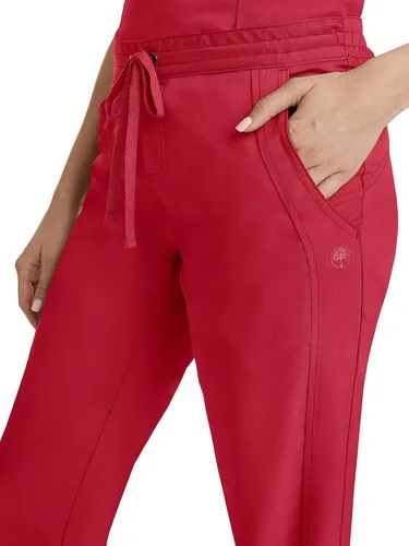 Miniatura 4 de Healing Hands Pantalón de hospital de etiqueta púrpura para mujeres modelo Taylor 9095 2 con cordón y 2 bolsillos