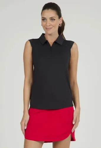 Miniatura 2 de IBKUL Athleisure Wear 84000 Polo de protección solar UPF 50+ Icefil Cooling Tech Solid sin mangas