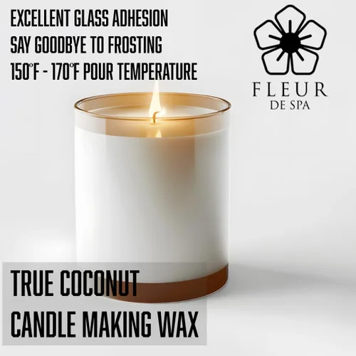Miniatura 7 de FLEUR DE SPA - Cera de vela de coco de 6 libras – Mezcla de cera de coco totalmente natural de primera calidad – Fabricado en Estados Unidos