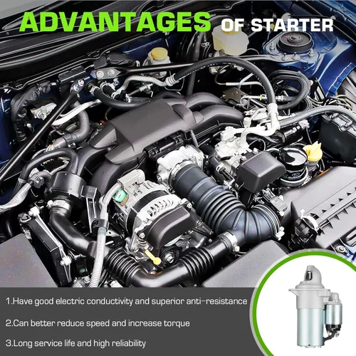 Miniatura 4 de Arranque compatible con Chevy Colorado 04-06 2.8l 3.5l, para Trailblazer/EXT 02-05 4.2l, Compatible con GMC Canyon 04-06 2.8l 3.5l Envoy 02-05 4.2l