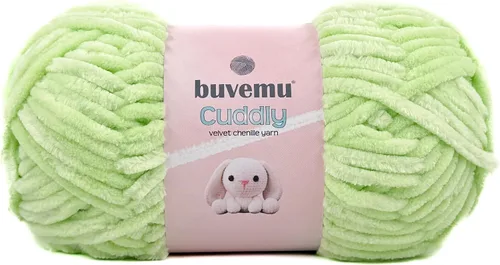 Miniatura 61 de Hilo de felpilla de terciopelo, súper suave y esponjoso, para tejer, hacer manualidades, color amigurumi, duradero para el desprendimiento, 3.53