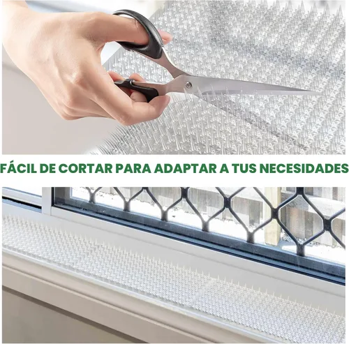 Miniatura 3 de Petfolio Paquete de 12 Alfombrillas Repelentes para Gatos - Alfombrilla de Púas para Gatos de 16 x 13 Pulgadas con Púas de 1 Pulgada es un