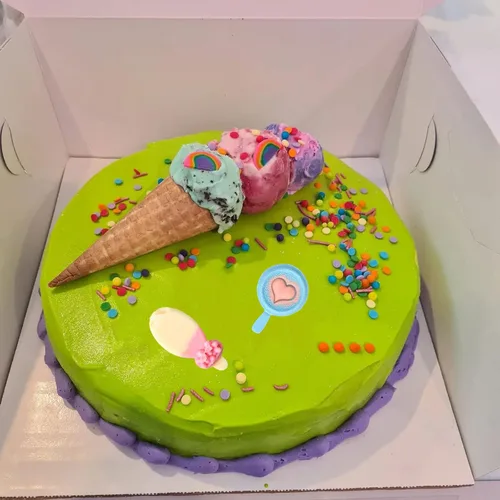 Miniatura 7 de Mini molde de fondant para pastel de helado de 3 piezas, molde de silicona para helado para decoración de pasteles, chocolate con azúcar dulce