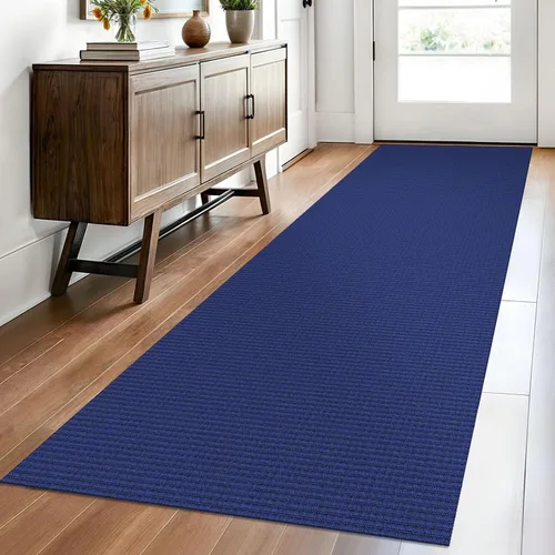 Miniatura 193 de EARTHALL Alfombra de pasillo 3x14 pies, alfombras lavables extra largas para pasillos, tejidas, antideslizante, alfombra trenzada para entrada
