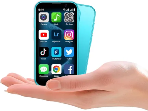 Miniatura 8 de Mini teléfono desbloqueado mini teléfono celular para niños, teléfono celular más pequeño del mundo, pantalla táctil HD de 3.0 pulgadas, Quad Core