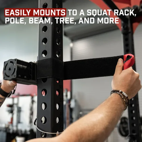 Miniatura 4 de Ancore Pro: Máquina de cable para gimnasio en casa Sistema de entrenamiento portátil para entrenamiento de fuerza Viene con soporte para rack