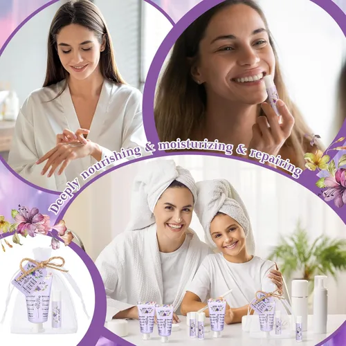 Miniatura 4 de 24 juegos de regalos de graduación cristiana, crema de manos y bálsamo labial, regalos de agradecimiento para profesores, versículo de la Biblia