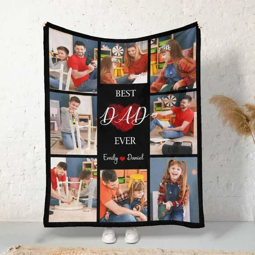 Miniatura 42 de MyPupSocks Manta personalizada para mamá, regalos personalizados para mamá, manta de cama con fotos, regalos de cumpleaños para mujeres, mamá