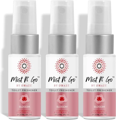 Miniatura 31 de Mist N' Go by Omaze - Aerosol de Baño de Viaje para Inodoro Eliminador de Olores - Aerosol de Inodoro de Viaje para Ambientador de Aire de Baño