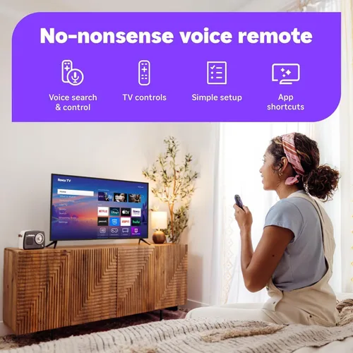 Miniatura 4 de Roku Paquete de Smart TV Full HD de la Serie Select de 40 pulgadas – Pantalla LED de 1080p, Dolby Audio, Compatible con Alexa, Control Remoto por