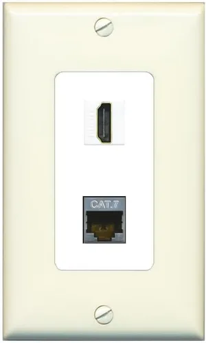 Miniatura 18 de RiteAV Placa de pared HDMI y Cat7 - 1 banda [marrón/marrón]