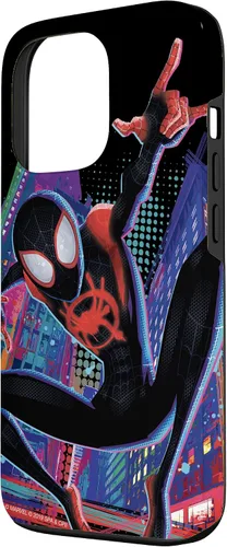 Miniatura 2 de Marvel Spider-Man Into The Spider-Verse Miles Morales City - Carcasa para iPhone 13 Pro