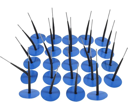 24 piezas de goma para reparación de pinchazos de neumáticos sin cámara con cable de 0.177 in para automóvil, motocicleta, camión, autobús y