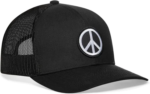 Miniatura 12 de HAKA Peace & Vibes - Gorra de camionero para hombres y mujeres, sombrero de béisbol ajustable, cierre de malla, banda de sudor de ajuste cómodo