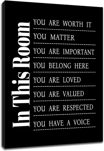 Miniatura 26 de Motivational Wall Art 1% Better Every Day Quote Framed Canvas Poster Inspirational Wall Decor for Office Gym Study Room Small Size Growth Mindset