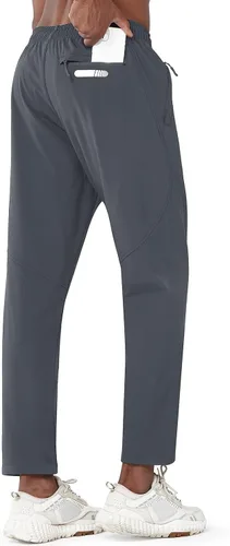 Miniatura 3 de NORTHYARD Men's Fleece Lined Pants Athletic Workout Running Joggers Winter Warm Wind Sweatpants for Active Gym Track Jogging