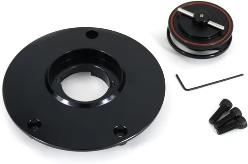 Miniatura 4 de Xitomer Tapa de Tanque de Gasolina de Motocicleta de 3 Agujeros Cubierta de Tapa de Combustible Aleación de Aluminio CNC, Compatible con ZX-6R 636