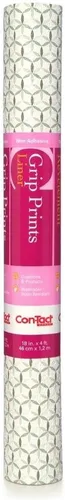 Miniatura 18 de Con-Tact Brand Grip Prints - Forro para estantes, revestimientos duraderos y no adhesivos, cajón antideslizante y revestimiento de gabinete, 18