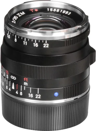 Miniatura 7 de ZEISS Ikon Biogon T* ZM 235 Wide-Angle Camera Lens for Leica M-Mount Rangefinder Cameras, Black