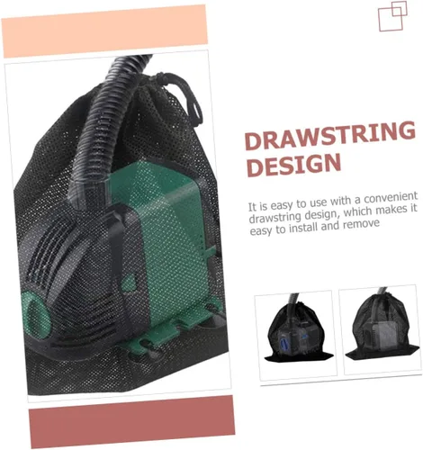 Miniatura 9 de Happyyami Bolsa de filtro de bomba de agua, bolsa de filtro de bomba de malla, bolsa de filtro de bomba de fuente, bolsas de filtro de piscina