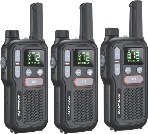 Miniatura 9 de BAOFENG GT-18 Walkie Talkies para niños y adultos, radio bidireccional FRS recargable de largo alcance sin licencia, batería de 1500mAh, 22 canales