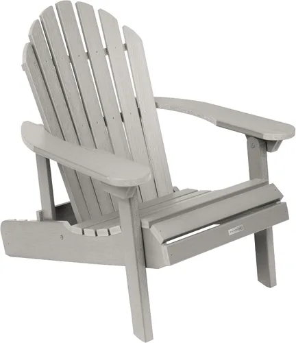 Miniatura 12 de Highwood Hamilton - Silla Adirondack plegable y reclinable fabricada en Estados Unidos, tamaño adulto, eucalipto