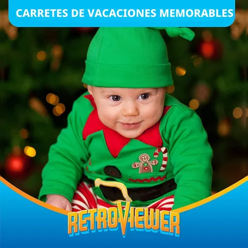 Miniatura 8 de IMAGE3D Retrovisor personalizado con carrete Reel Plus RetroViewer - para niños y adultos, juguetes clásicos, visor de diapositivas, retro, vintage