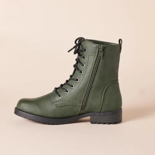 Miniatura 4 de Tienda Essentials Women's Lace-Up Combat Boot
