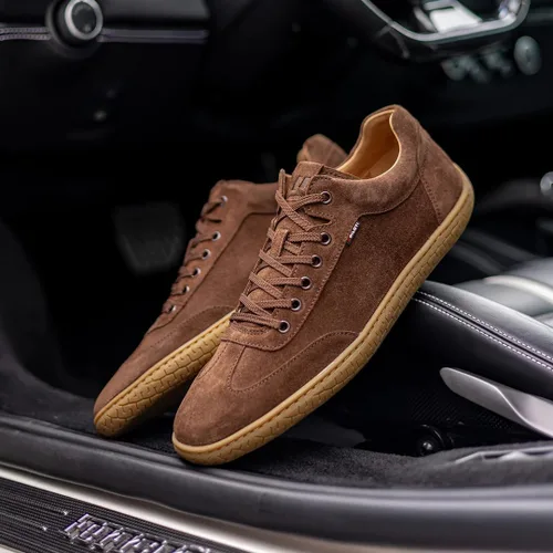 Miniatura 50 de Piloti Zapatos de conducción para hombre, zapatos deportivos de gamuza italiana Shift para hombre