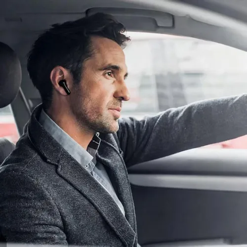 Miniatura 7 de Auriculares inalámbricos para Samsung S26/S25/S24, auriculares Bluetooth 5.3 40 horas, estéreo HiFi, micrófono transparente, cancelación de ruido